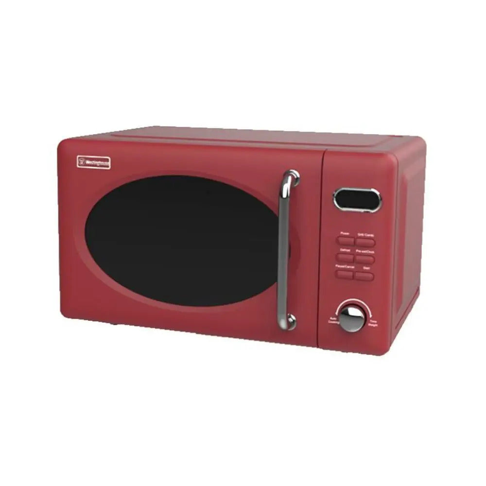 Westinghouse 0.7CUFT Retro Digital Microwave Red Westinghouse 0.7CUFT Retro Digital Microwave Red
